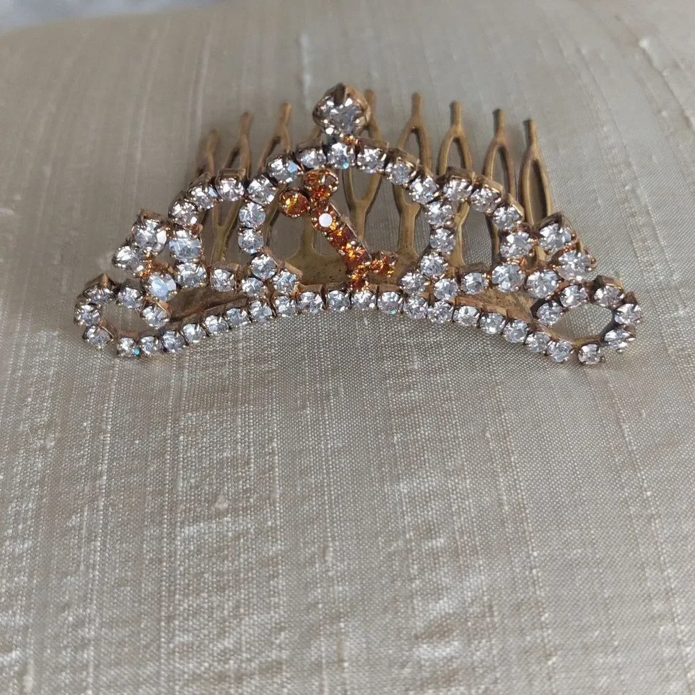 Rhinestone Dog Tiara